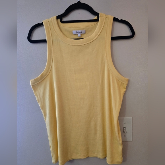 Madewell Yellow Tank Top - Picture 2 of 5